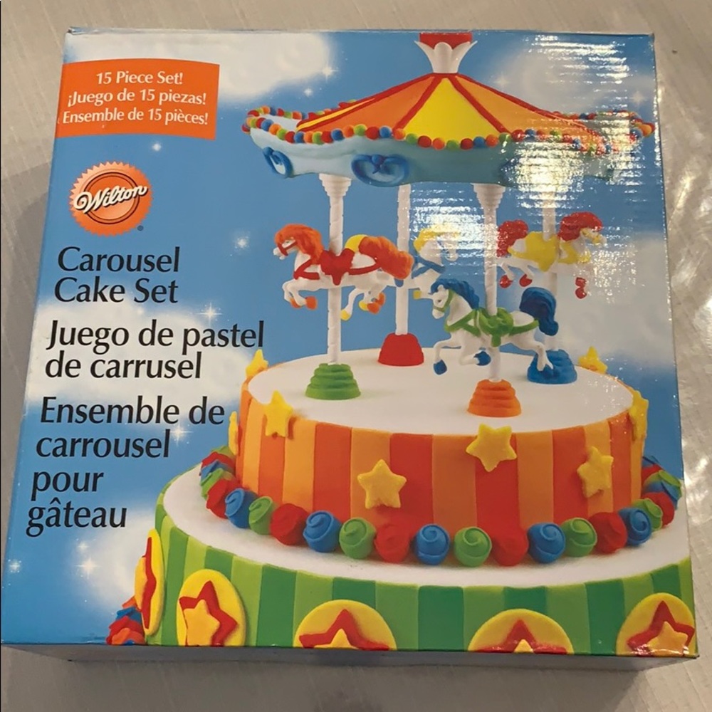 Carousel Cake pan